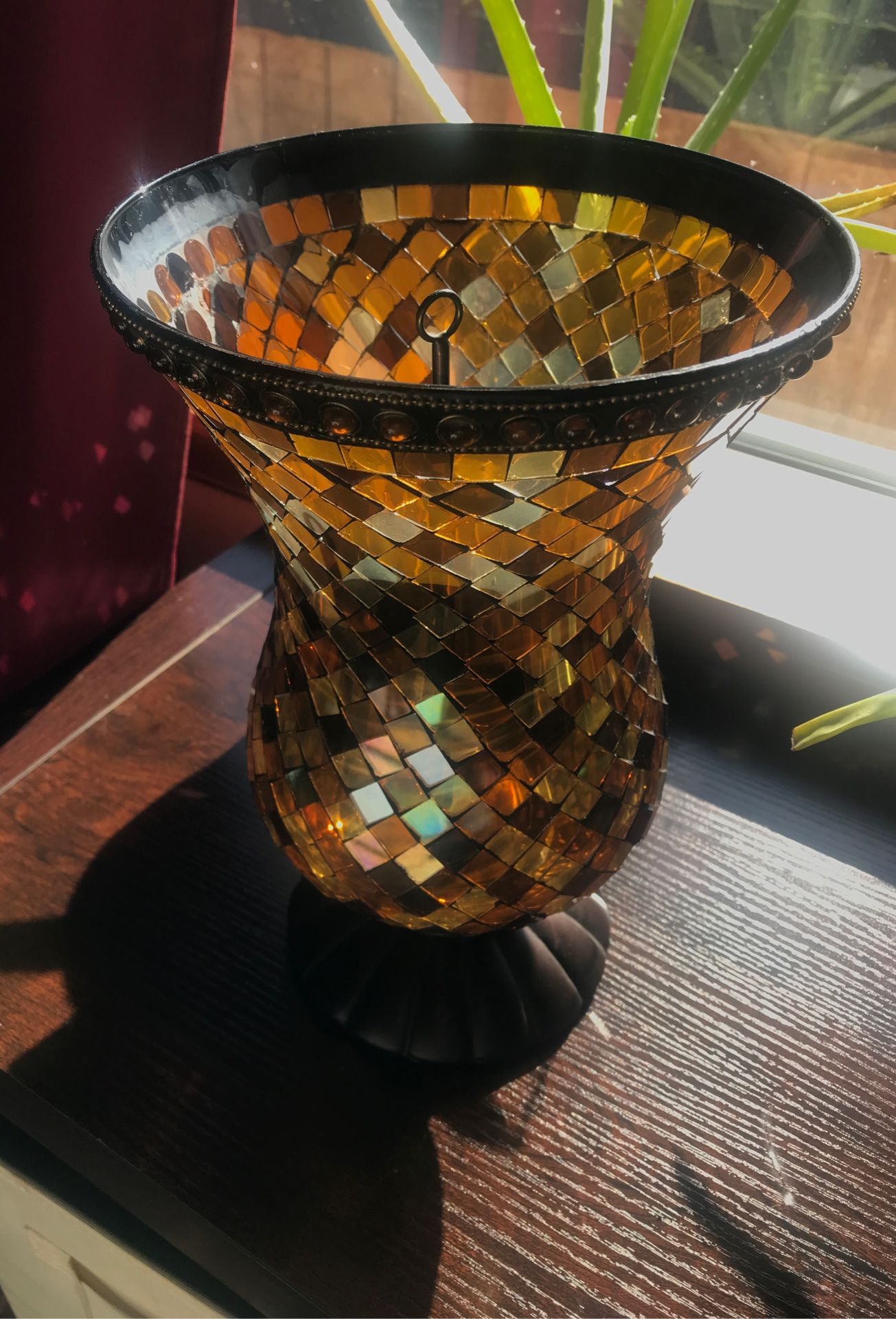 PartyLite Mosaic Vase