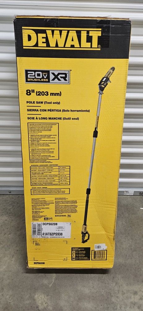 New Dewalt 20V pole saw (Tool-Only)