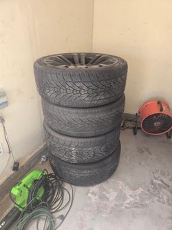 24 black rims