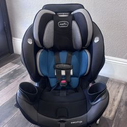 EVENFLO EVERYSTAGE CONVERTIBLE CAR SEAT!