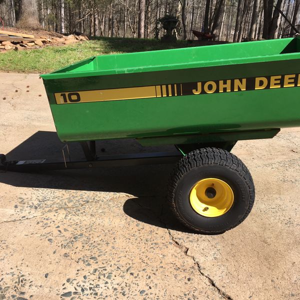 JOHN DEERE 10 all steel dumping cart for Sale in Charlotte, NC OfferUp