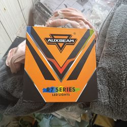 Led hi beam with strobe light