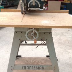 10" Radial Arm Saw, With Variable Speed And Angle Cut