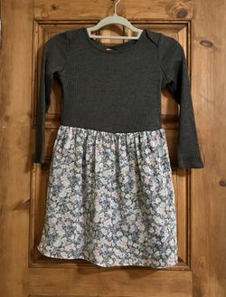 OshKosh B'gosh Long Sleeve Floral Kids Dress