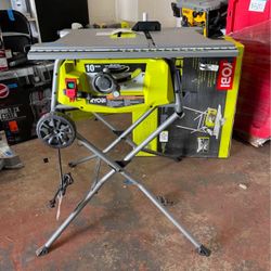 Ryobi 10 in Table Saws