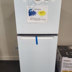 🧨4th Of July Sale! New Whirlpool Apartment Size 12cuft Fridge-Warranty Included 
