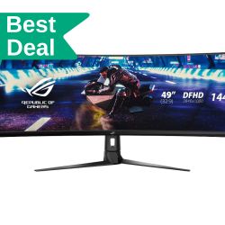 NEW Asus ROG Strix XG49VQ  144hz 49 inch Ultra wide Curved Gaming Monitor