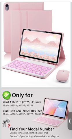 Keyboard Case sets for iPad 10th，11th