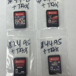 NINTENDO SWITCH GAMES