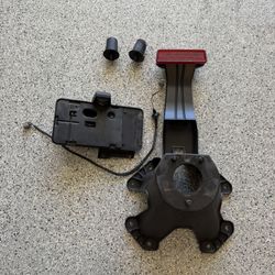 OEM Jeep Wrangler JK Rear Spare Tire Carrier Assembly w/ Reverse Light & License Plate Holder