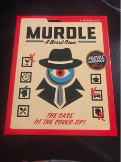 Murdle Board Game