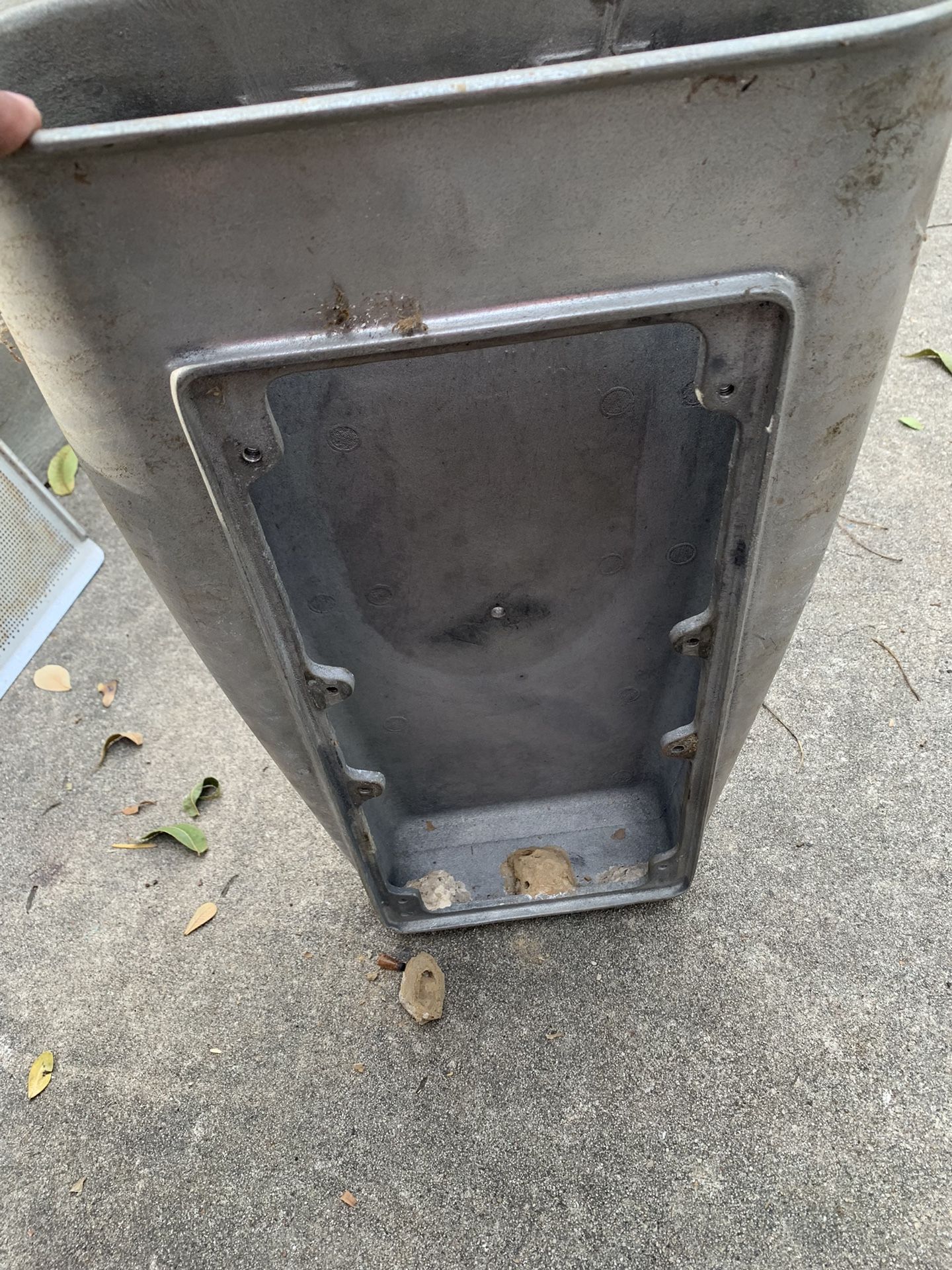 Vintage Mr Gasket Aluminum Hood Scoop