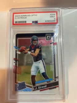 2023 Donruss Optic CJ Stroud Rated Rookie PSA 9
