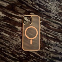 orange iphone 12 case