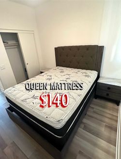 New Queen mattress only $140