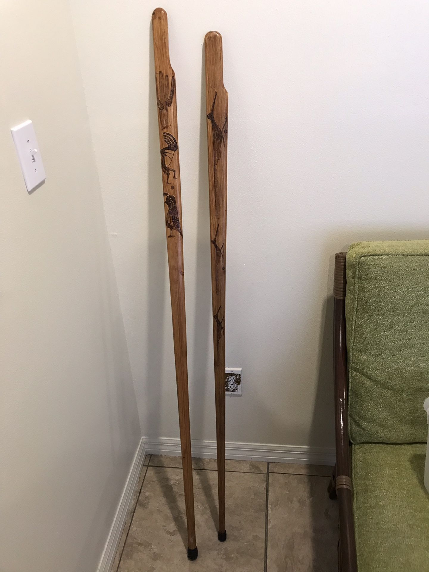 Walking Stick Made out of Sonoran YUCCA Cactus/Joshua Tree