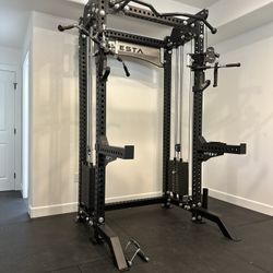 Vesta Fitness PRO SERIES 2-1 Ultimate Half Rack Functional Trainer/Gym Equipment/ Home Gym/ Fitness/ FREE DELIVERY 🚚