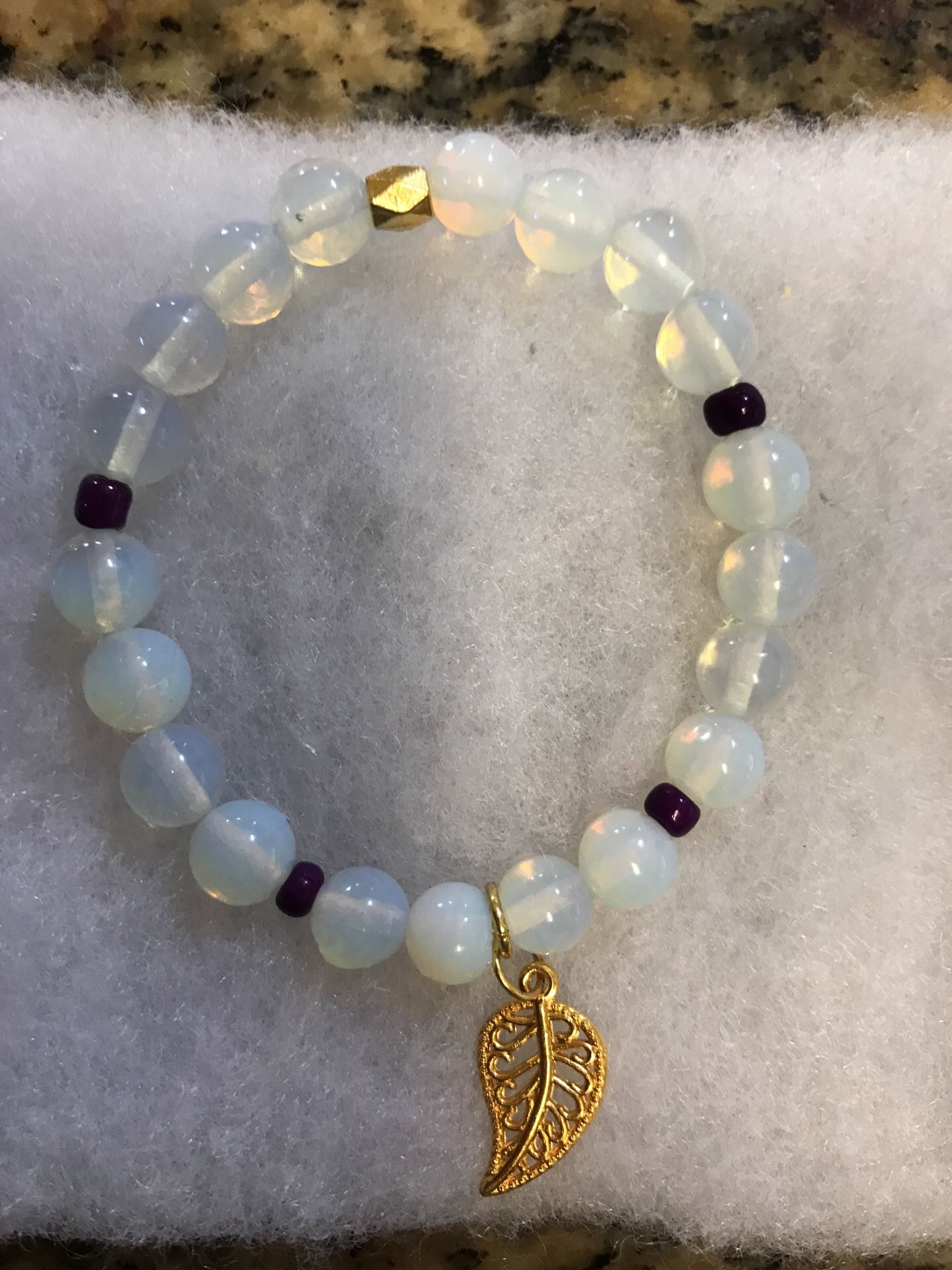 Moonstone bracelet