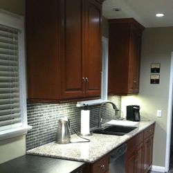 Granite Countertop and backsplash