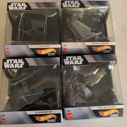 MATTEL-HOT WHEELS DIE CAST STARSHIPS 