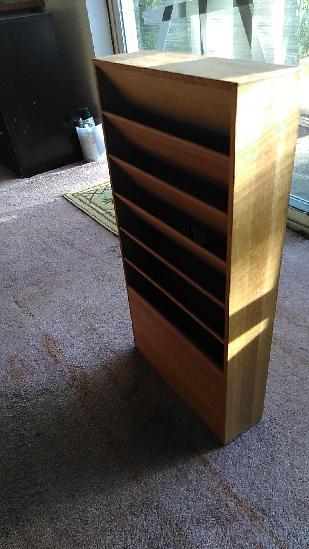 Wooden filing cabinet last day tomorrow