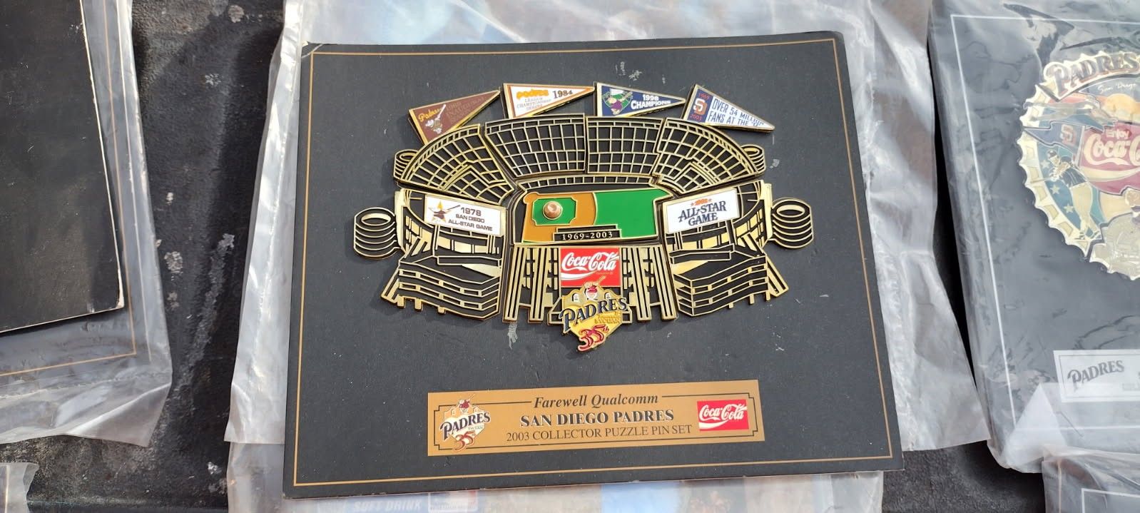 Padres Farewell To Qualcomm Collectible Pin Set- $130 Each