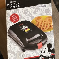 Mickey Mouse waffle maker