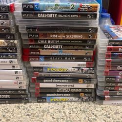 Playstation 3 games ps3 bulk lot 