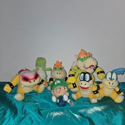Mario plushies lot