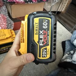 Dewalt 20v 9.0 AH Flex Volt 60v Max Battery