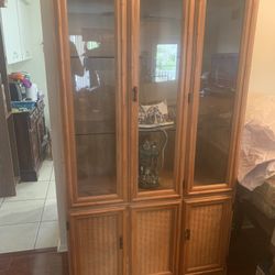 Bamboo China Cabinet And Buffet Units