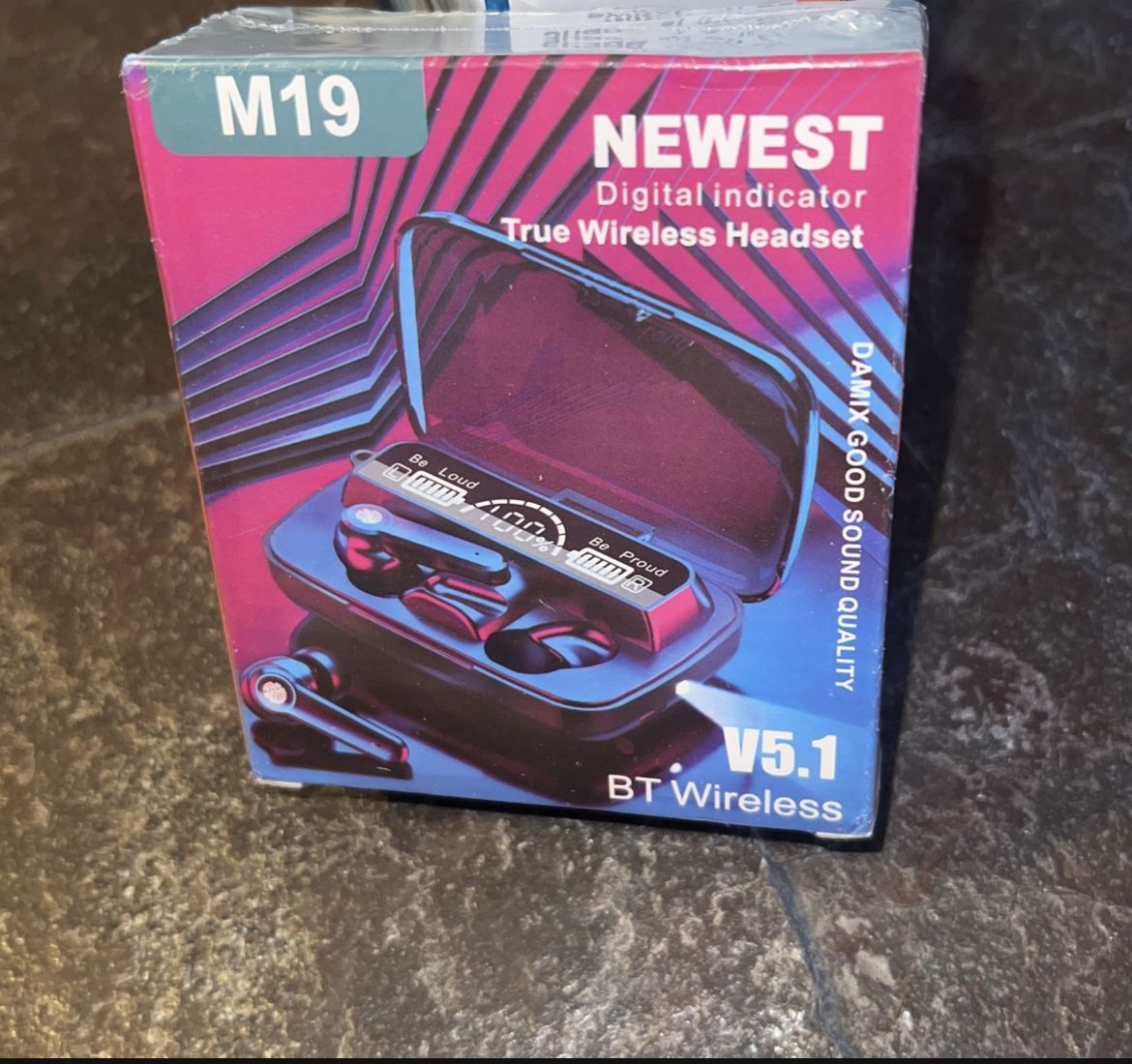 Brand New In Box Never Opened M19 Wireless Earbuds