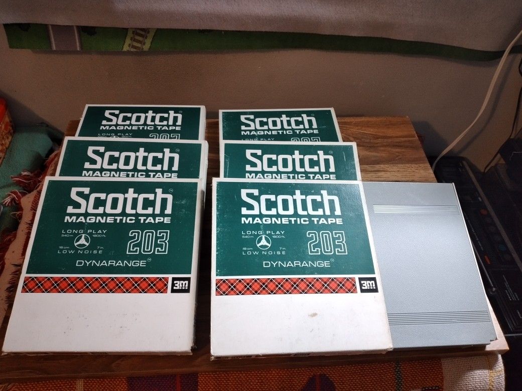 SCOTCH Reel To Reel AUDIO MAGNETIC TAPE.