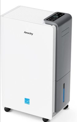 New AEOCKY 4500 Sq.Ft Energy Star Most Efficient 2025 Dehumidifier, Max 80 Pint/Day Smart Compressor Dehumidifier with Drain Hose, Intelligent Humidis