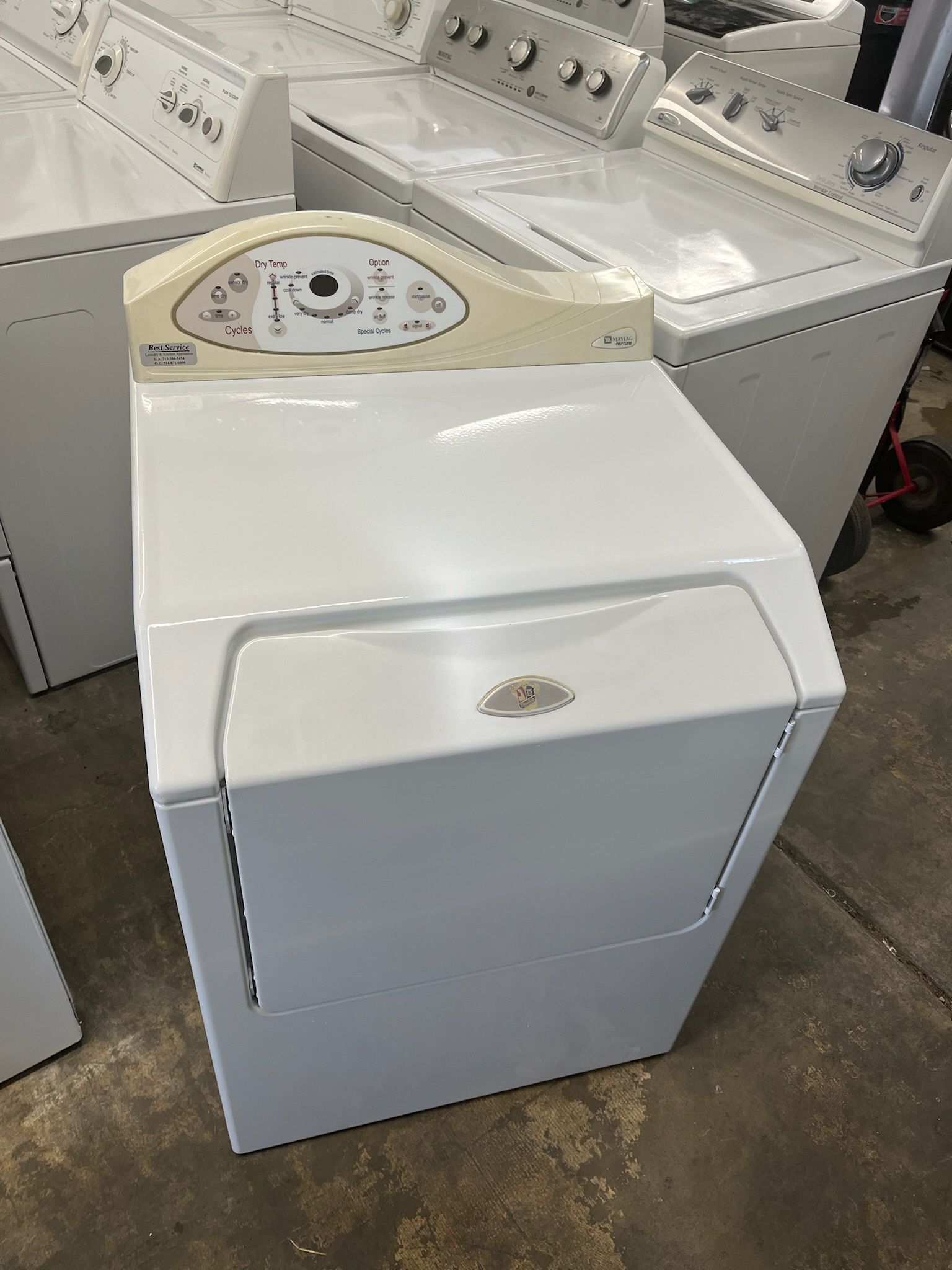 Used Maytag Gas Dryer with Warranty Big Capacity
