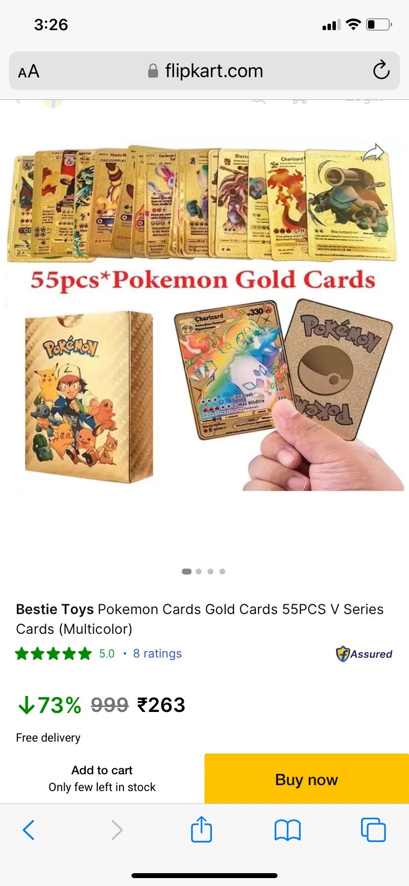 Pokmon Gold Foil Cards Deck - www.benaras.co