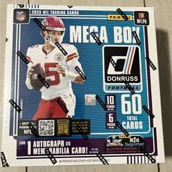 2025 NFL Donruss Mega Box Trading Cards