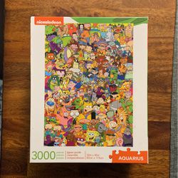 3000-piece Puzzle Of Nickelodeon Characters