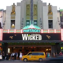 Wicked Valet Parking At Pantages Theater