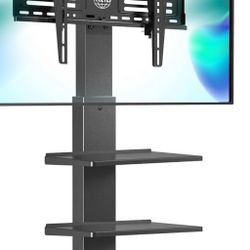 Metal Black TV Stand 