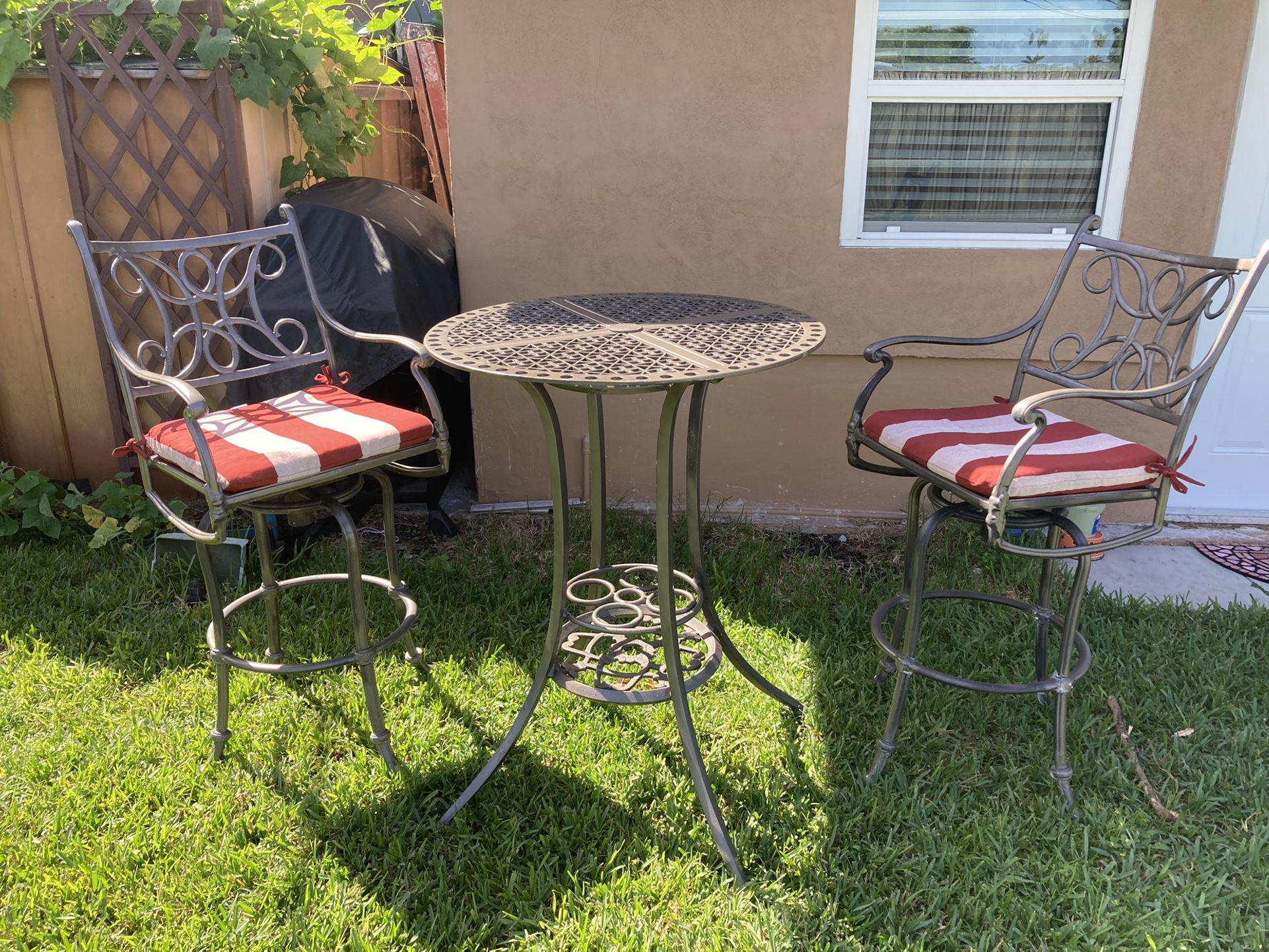 Bistro Patio Dining Set For Two People