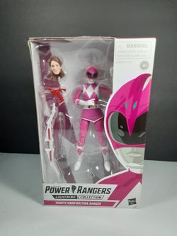 Power Rangers Lightning Collection Mighty Morphin Pink Ranger Brand New 25$