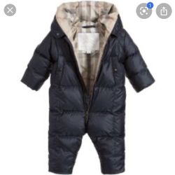 Burberry Baby Boy Snowsuit