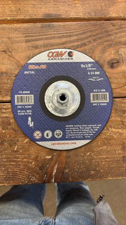 Abrasive cutting wheels for metal