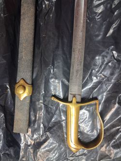 RARE Civil War M1850 Foot Officer’s Sword - IRON PROOF Spine - Horstmann & Weyer