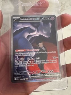 team rockets mewtwo ex 281/217