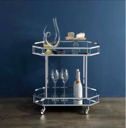 Pretty bar cart ! from Z Gellery