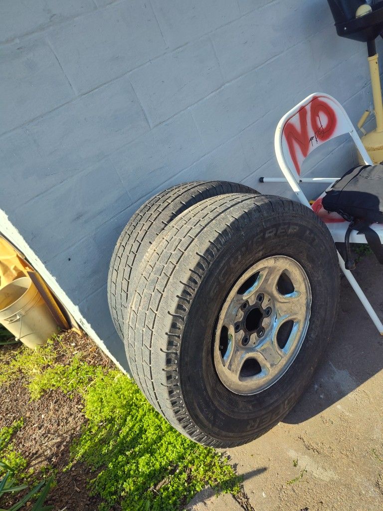 Two Tires In Good Shape