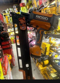 Ridgid 21 grados framing Nailer air ( used )