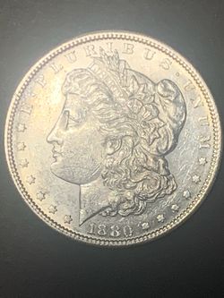 DMPL BU 1880 S Morgan Silver Dollar Coin